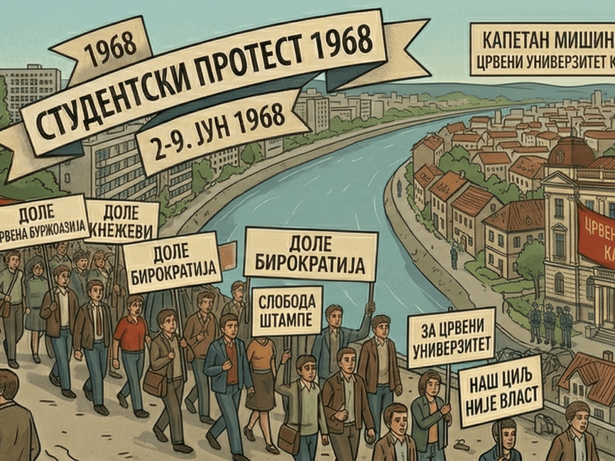 Студентски протест у Југославији&nbsp;1968.