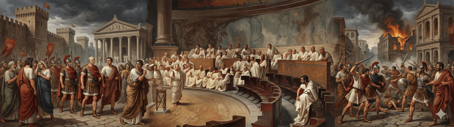 Криза римске републике - баштина Ромула и Рема?