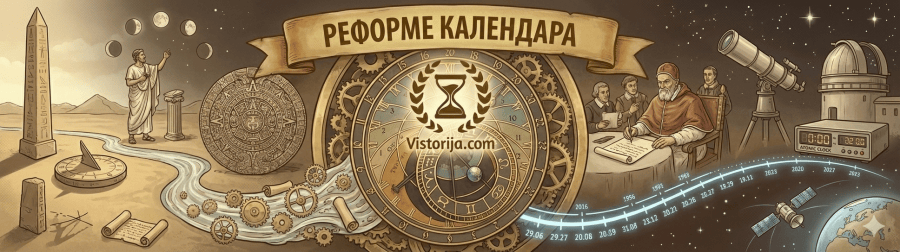 Реформе календара - рачунање времена у прошлости